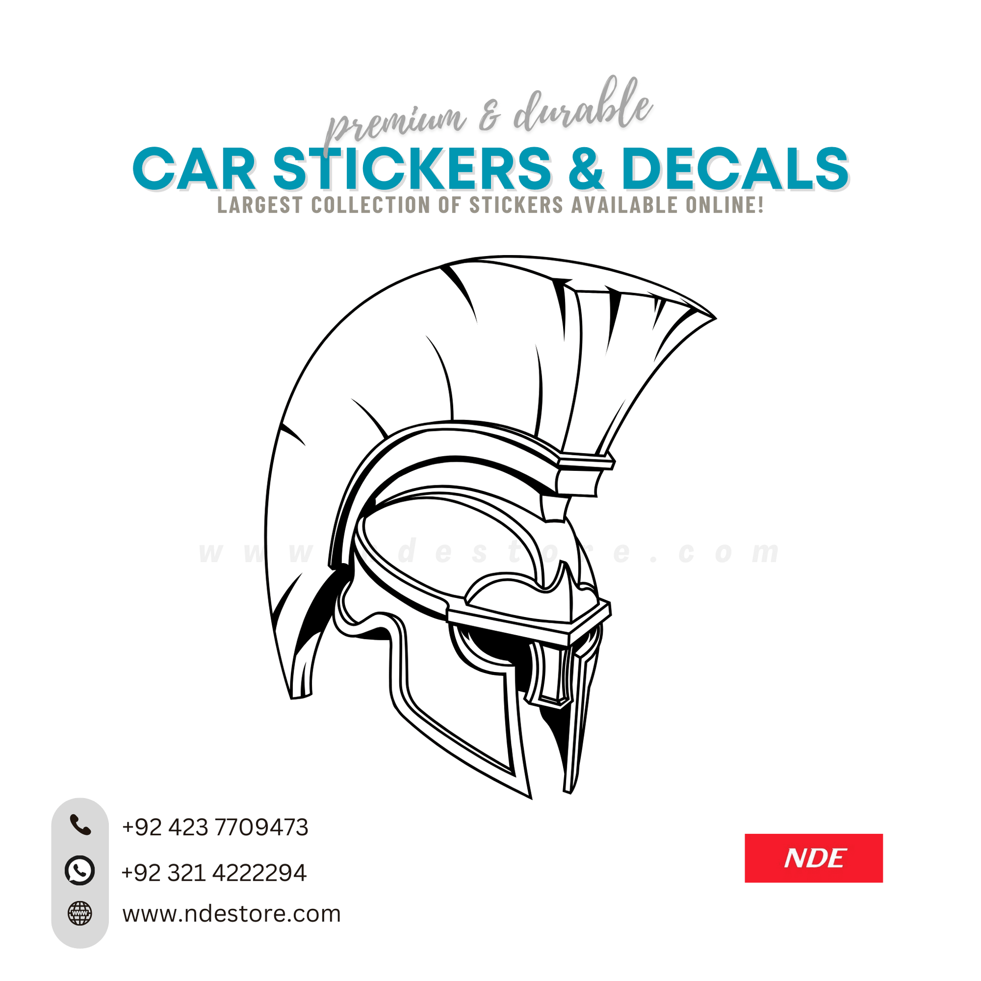 STICKER ROMAN ARMOR - ndestore.com