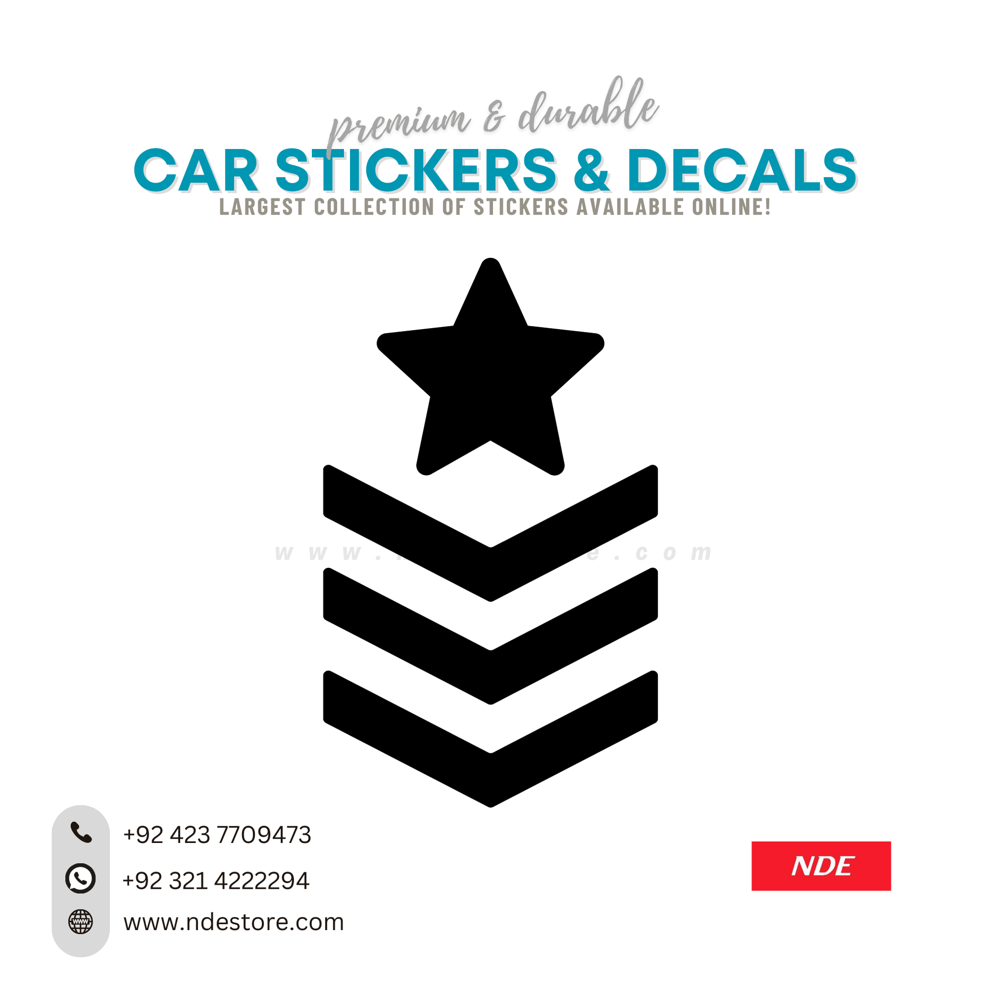 STICKER SARGENT - ndestore.com