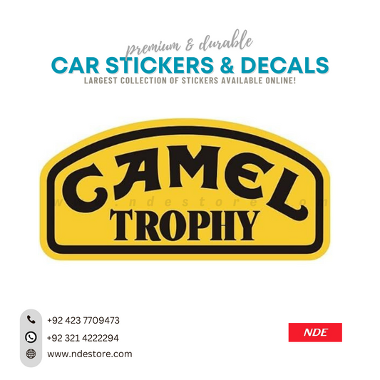 STICKER, CAMEL TROPHY