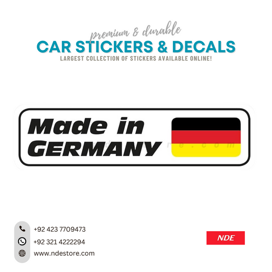 STICKER, MADE IN GERMANY (G-002)