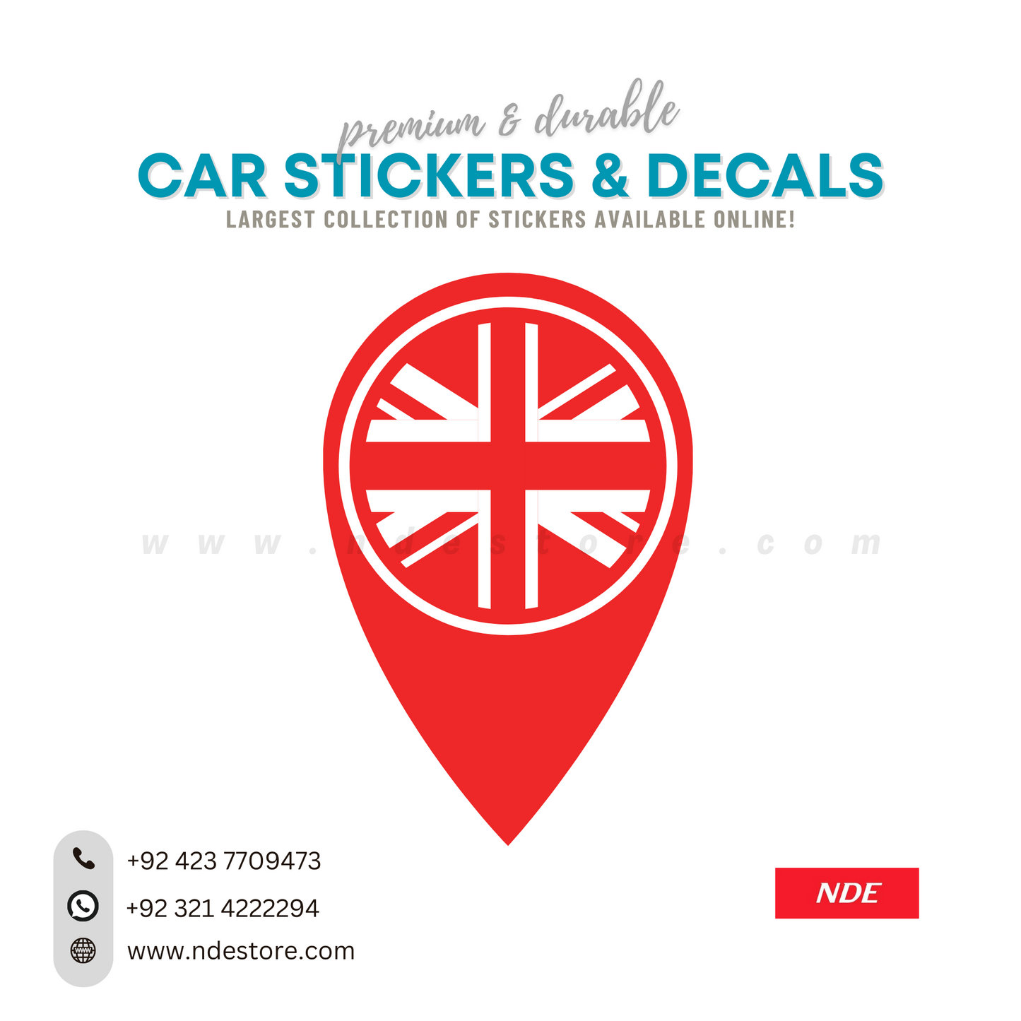 STICKER LOCATION - ndestore.com