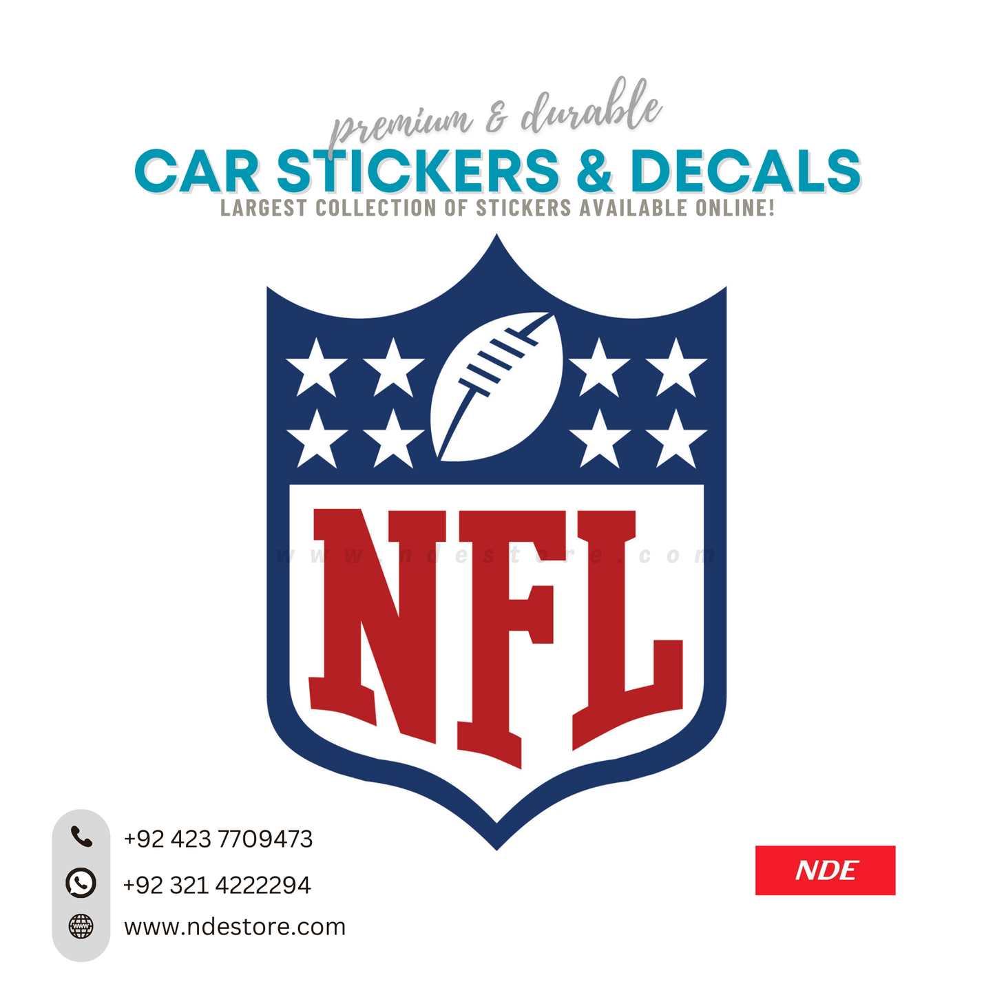 STICKER NFL - ndestore.com