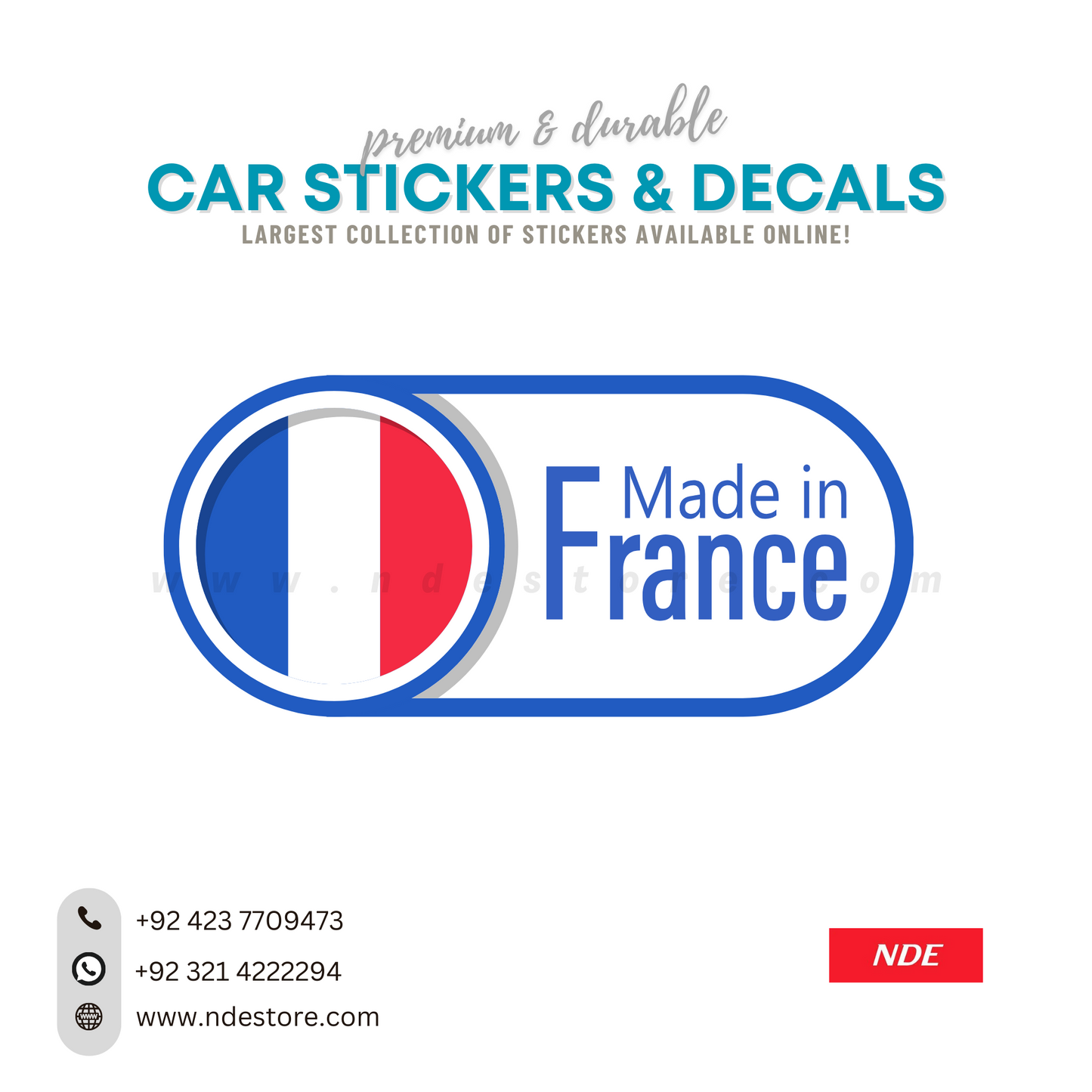 STICKER, MADE IN FRANCE (FR-005)