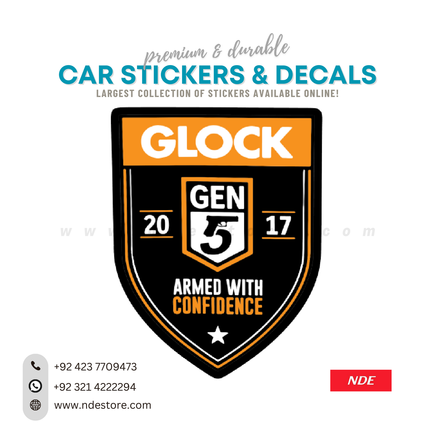 STICKER, GLOCK GEN 5