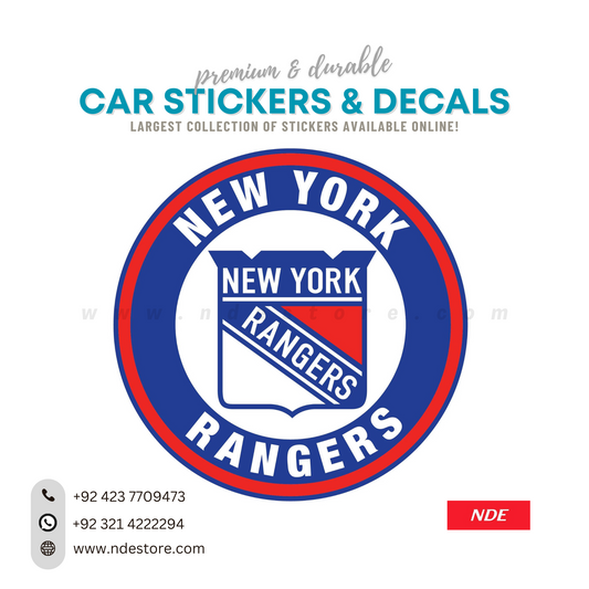 STICKER, NEW YORK RANGERS