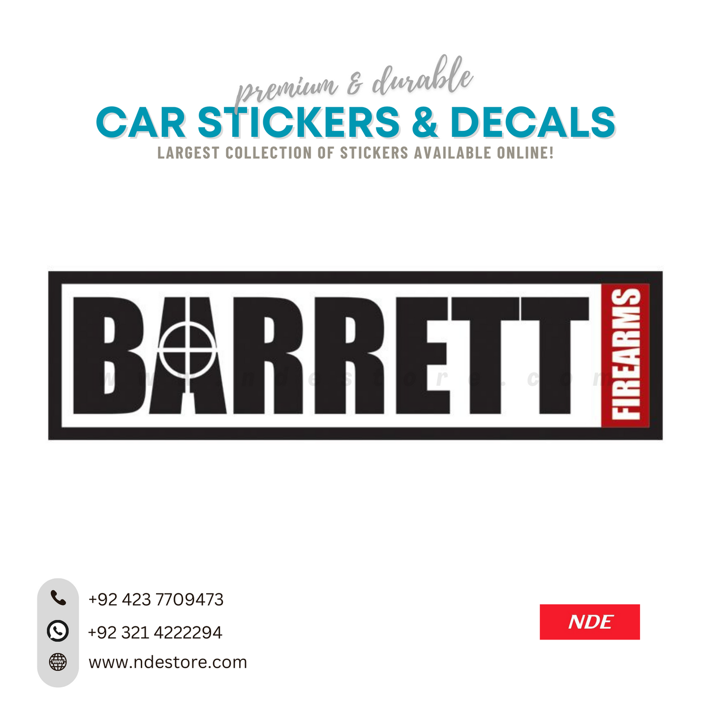 STICKER,  BARRETT