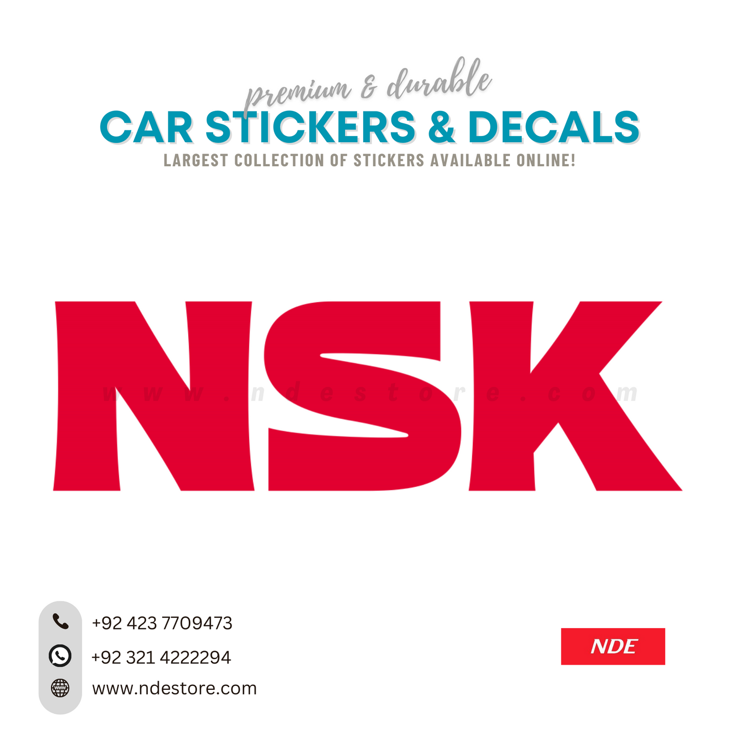 STICKER, NSK