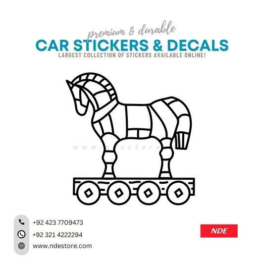 STICKER TROJAN HORSE