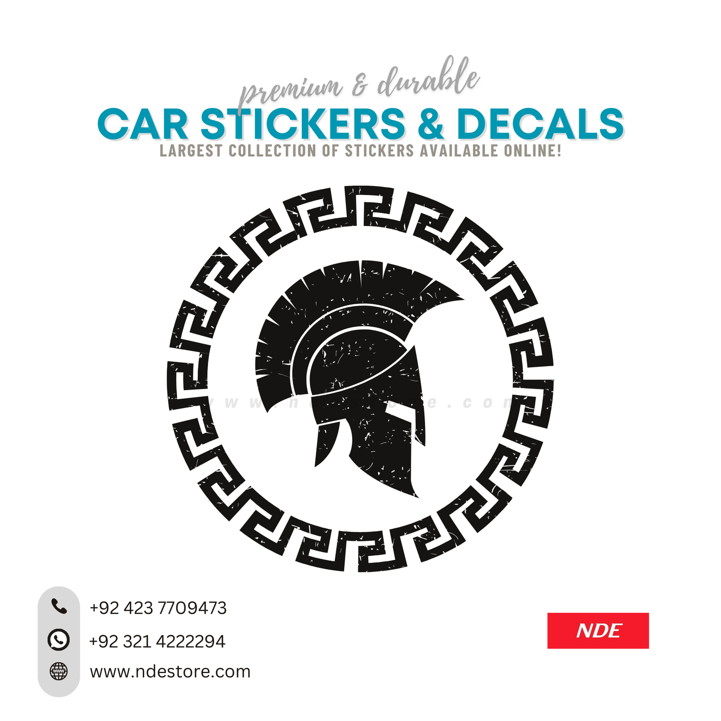 STICKER GREEK ARMOR - ndestore.com