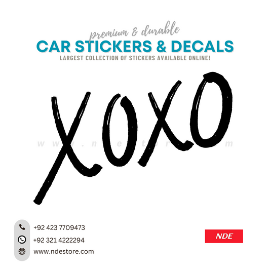 STICKER, XOXO