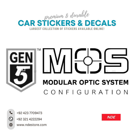 STICKER, GEN5 MOS MODULAR OPTIC SYSTEM