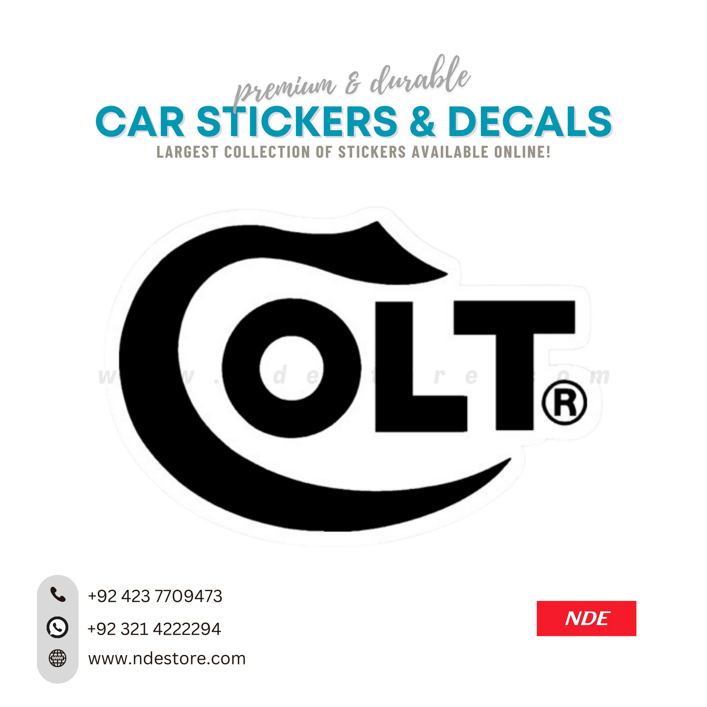 STICKER, COLT - ndestore.com