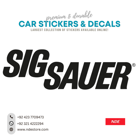 STICKER, SIG SAUER