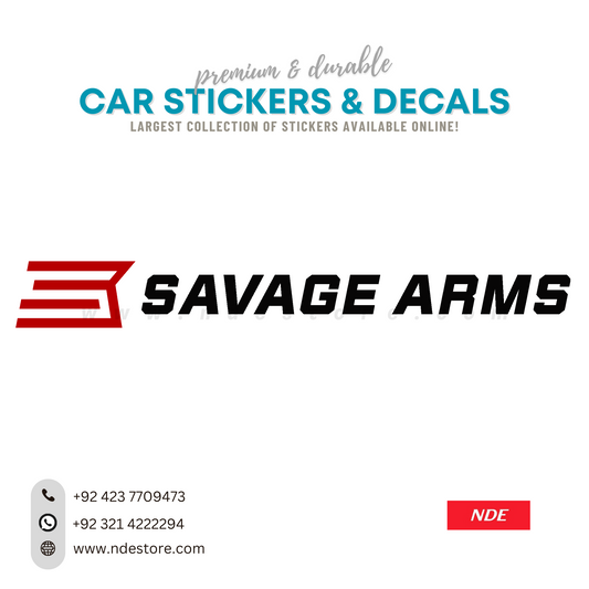 STICKER, SAVAGE ARMS