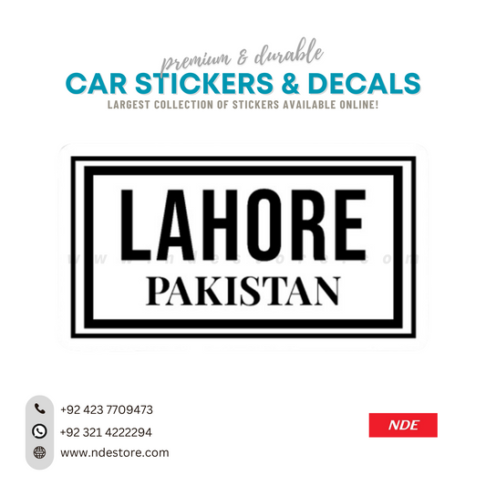 STICKER, LAHORE PAKISTAN