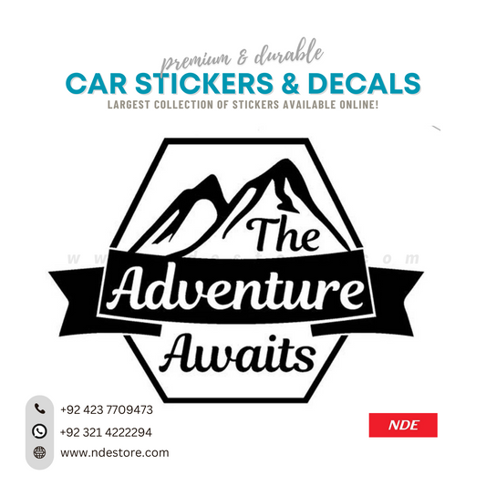 STICKER, ADVENTURE AWAITS (AA-005)