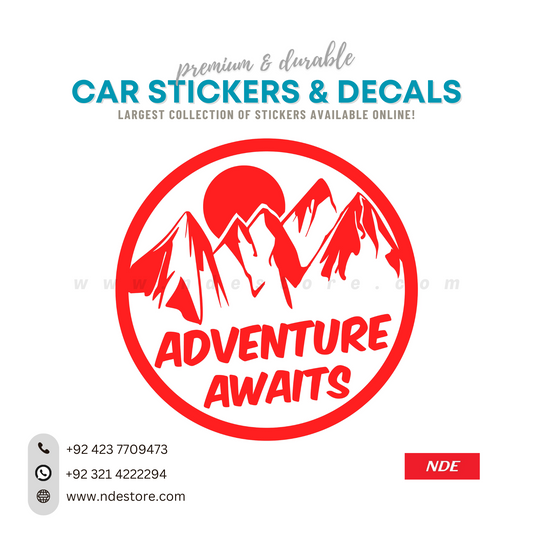 STICKER, ADVENTURE AWAITS (AA-009)