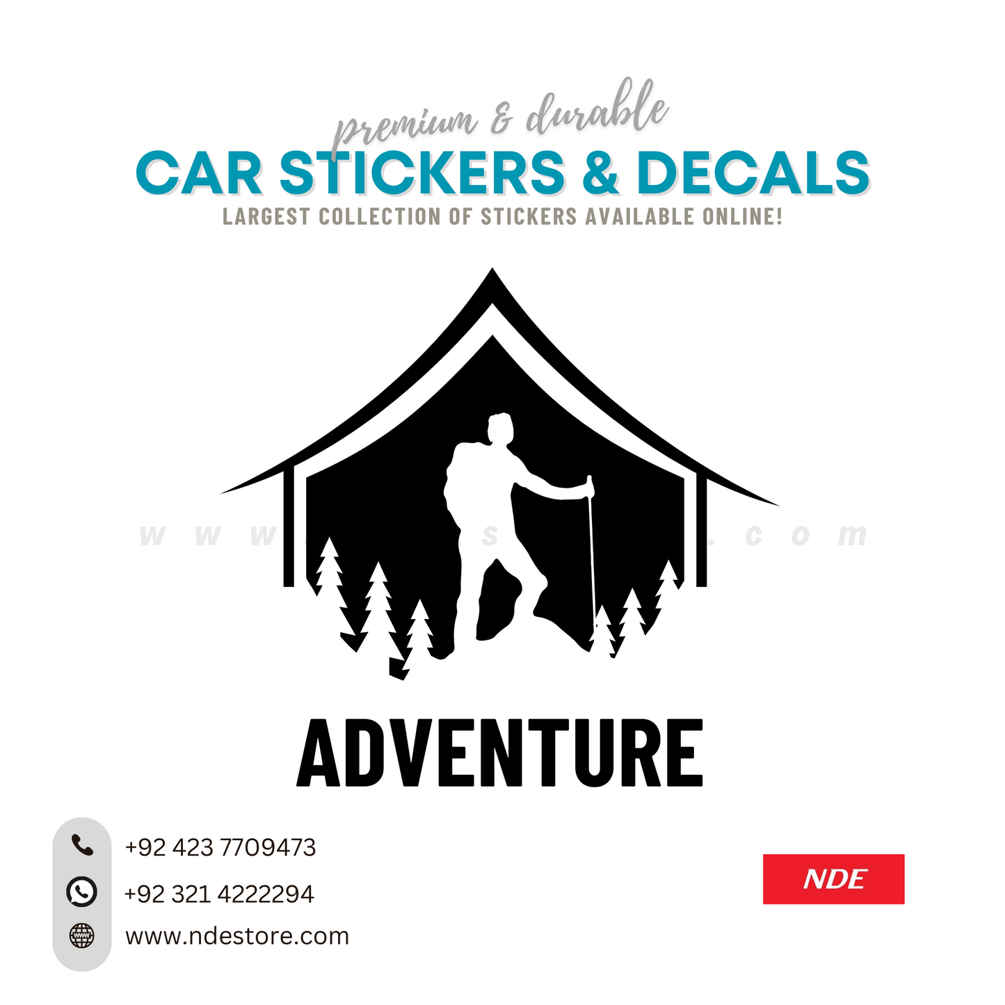 STICKER, ADVENTURE (AA-002)