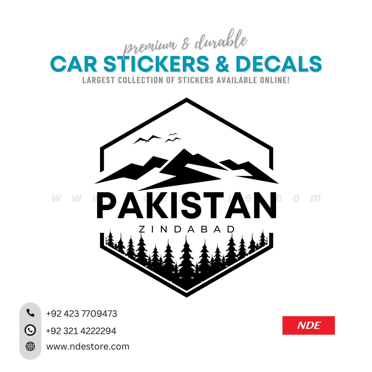 STICKER, PAKISTAN ADVENTURE (AA-014)