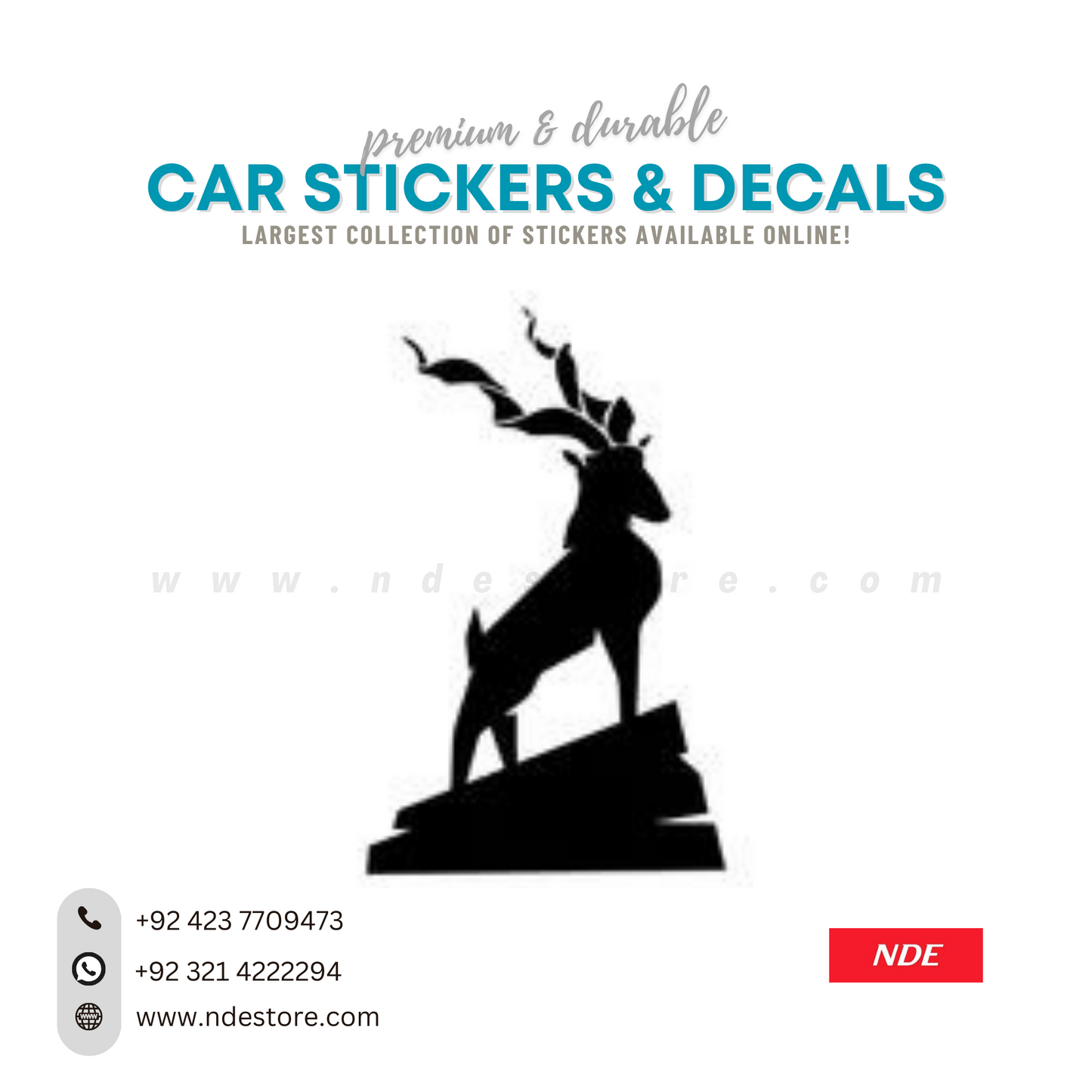 STICKER, MARKHOR