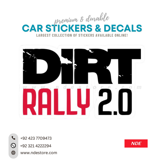 STICKER, DIRT RALLY 2.0