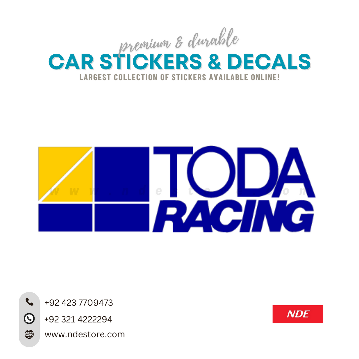 STICKER, TODO RACING