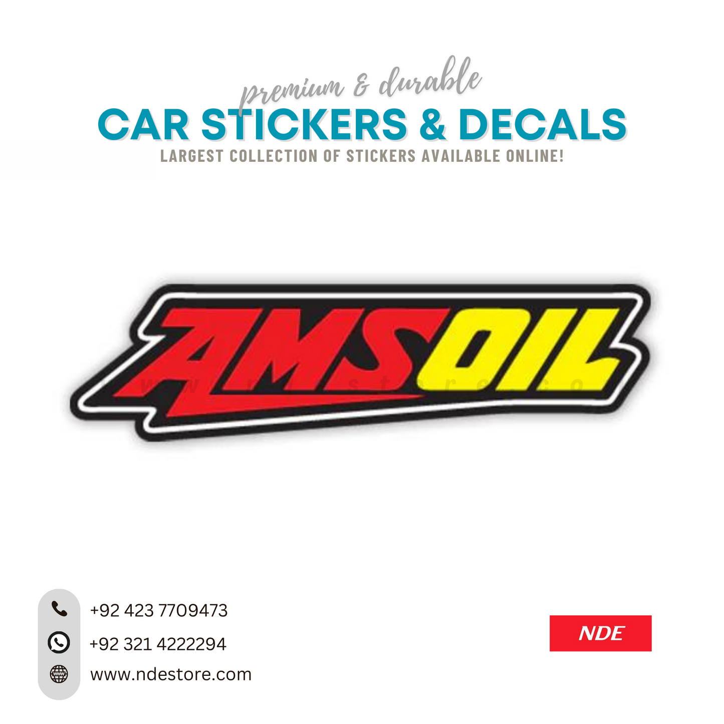 STICKER AMSOIL