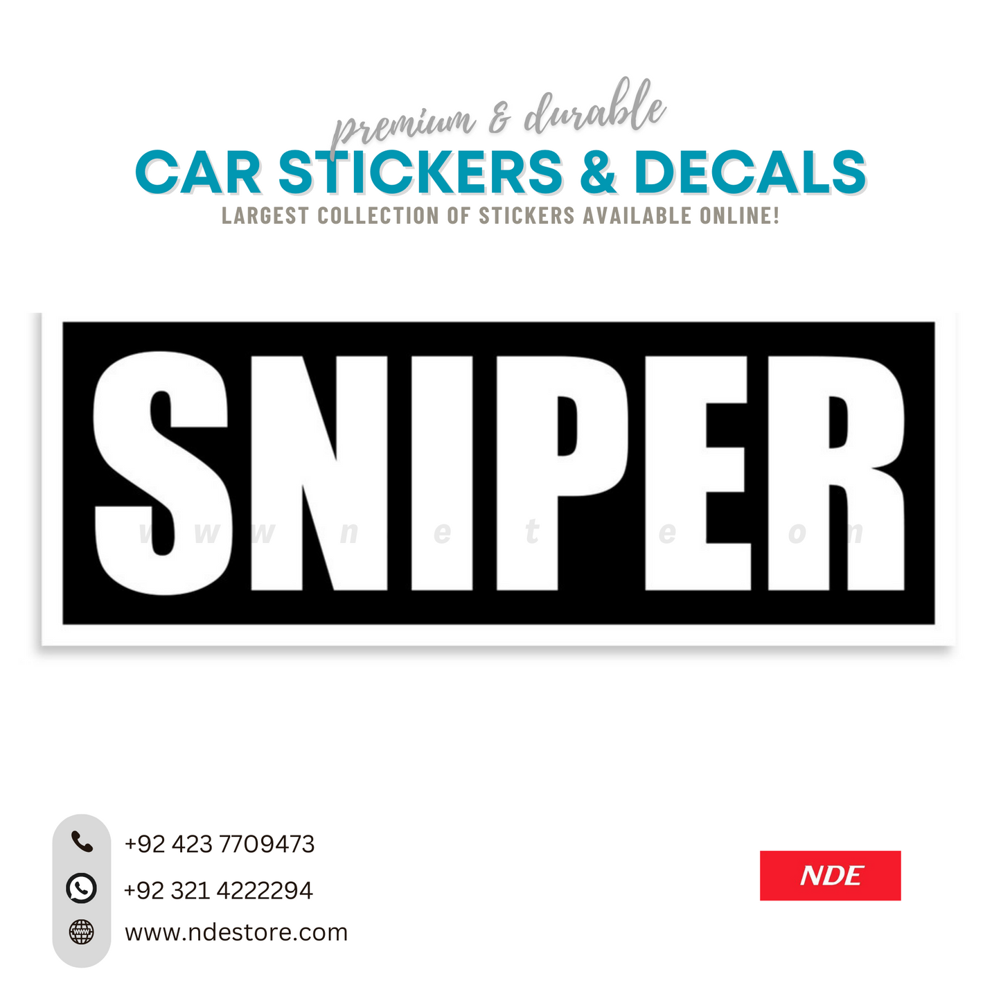 STICKER, SNIPER