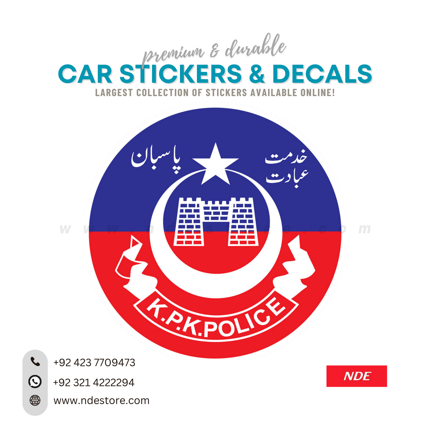 STICKER, KPK POLICE