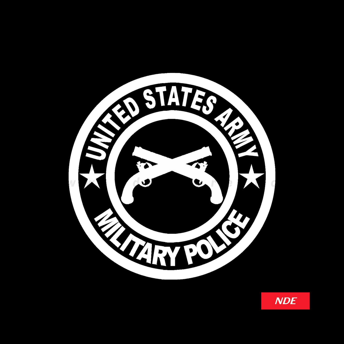 STICKER, MILITARY POLICE USA (M009)