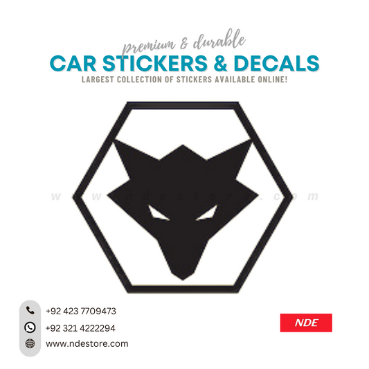 STICKER, FOX (FO-003)