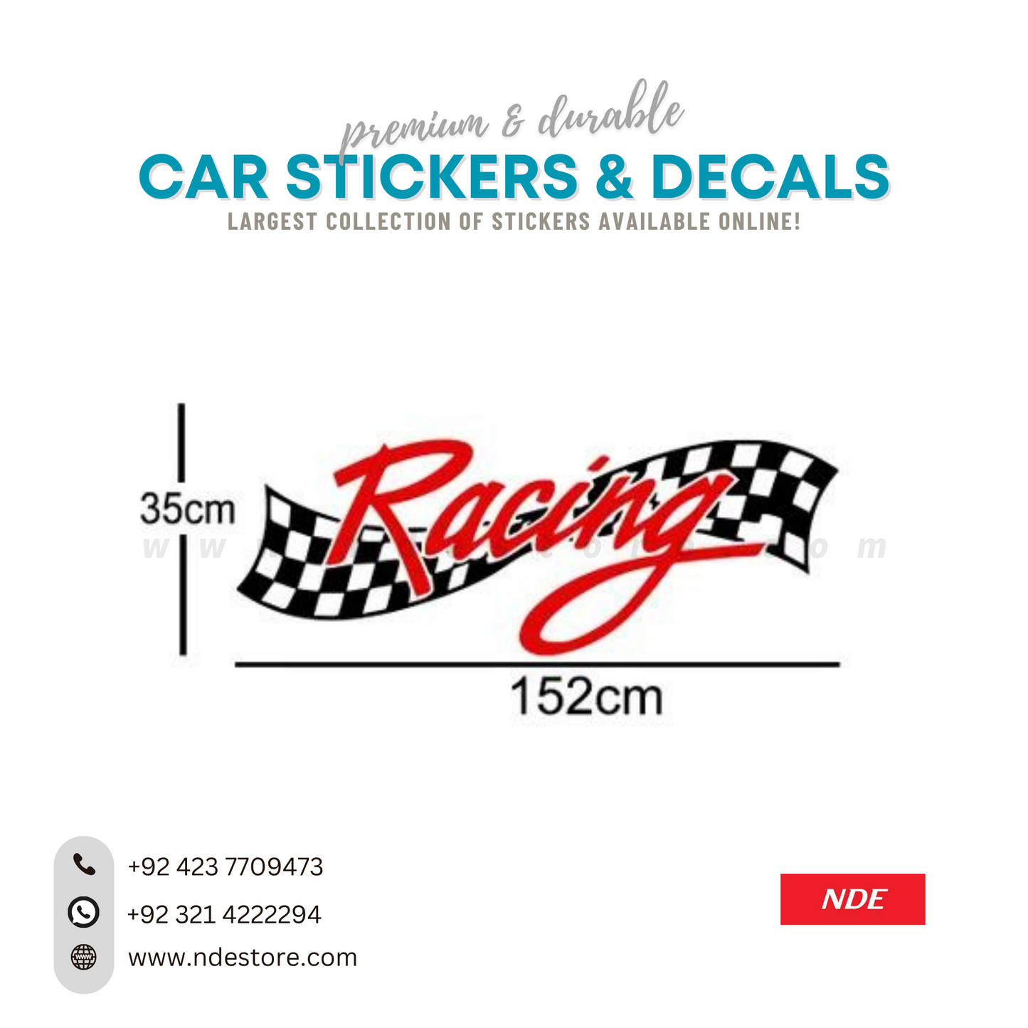 STICKER, RACING