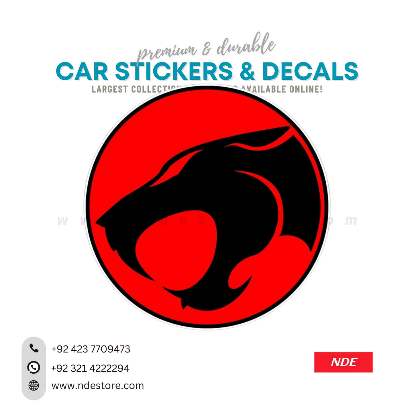 STICKER, PANTHER (PTH-003)