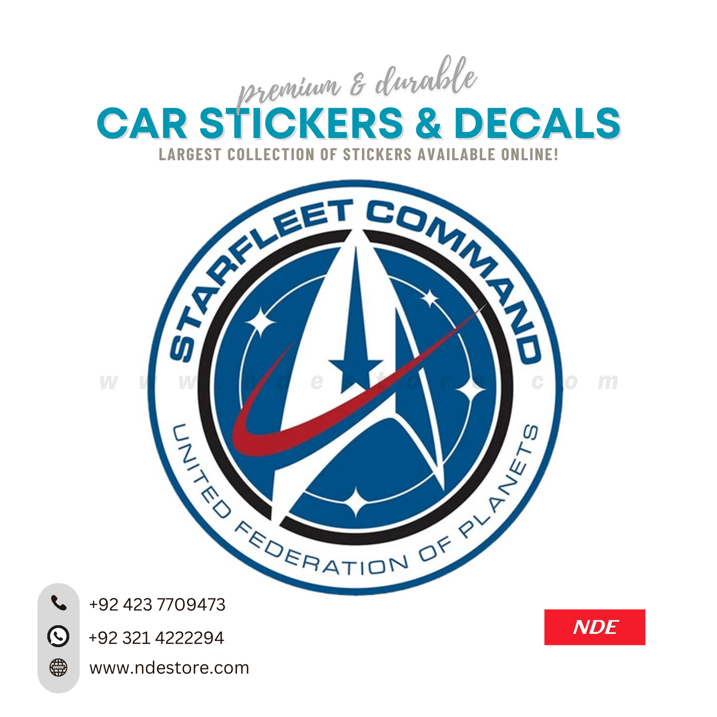 STICKER, STARFLEET COMMAND