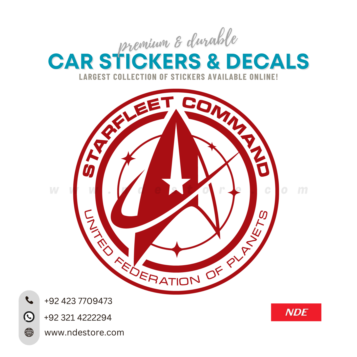 STICKER, STARFLEET COMMAND