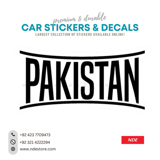 STICKER, PAKISTAN