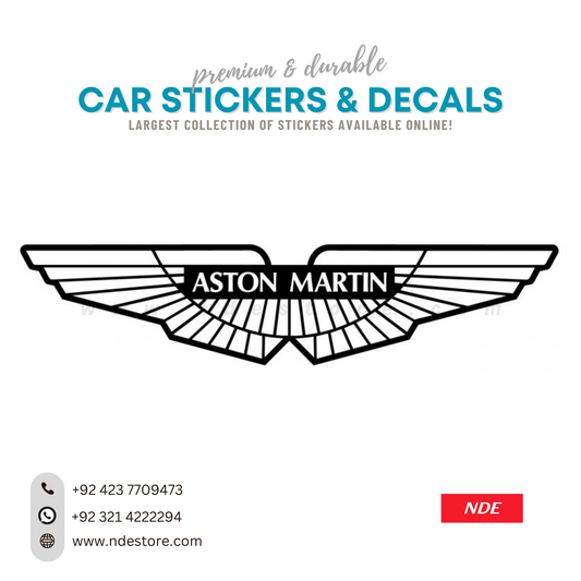 STICKER, ASTON MARTIN