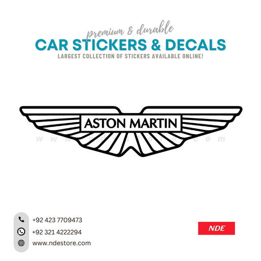 STICKER, ASTON MARTIN