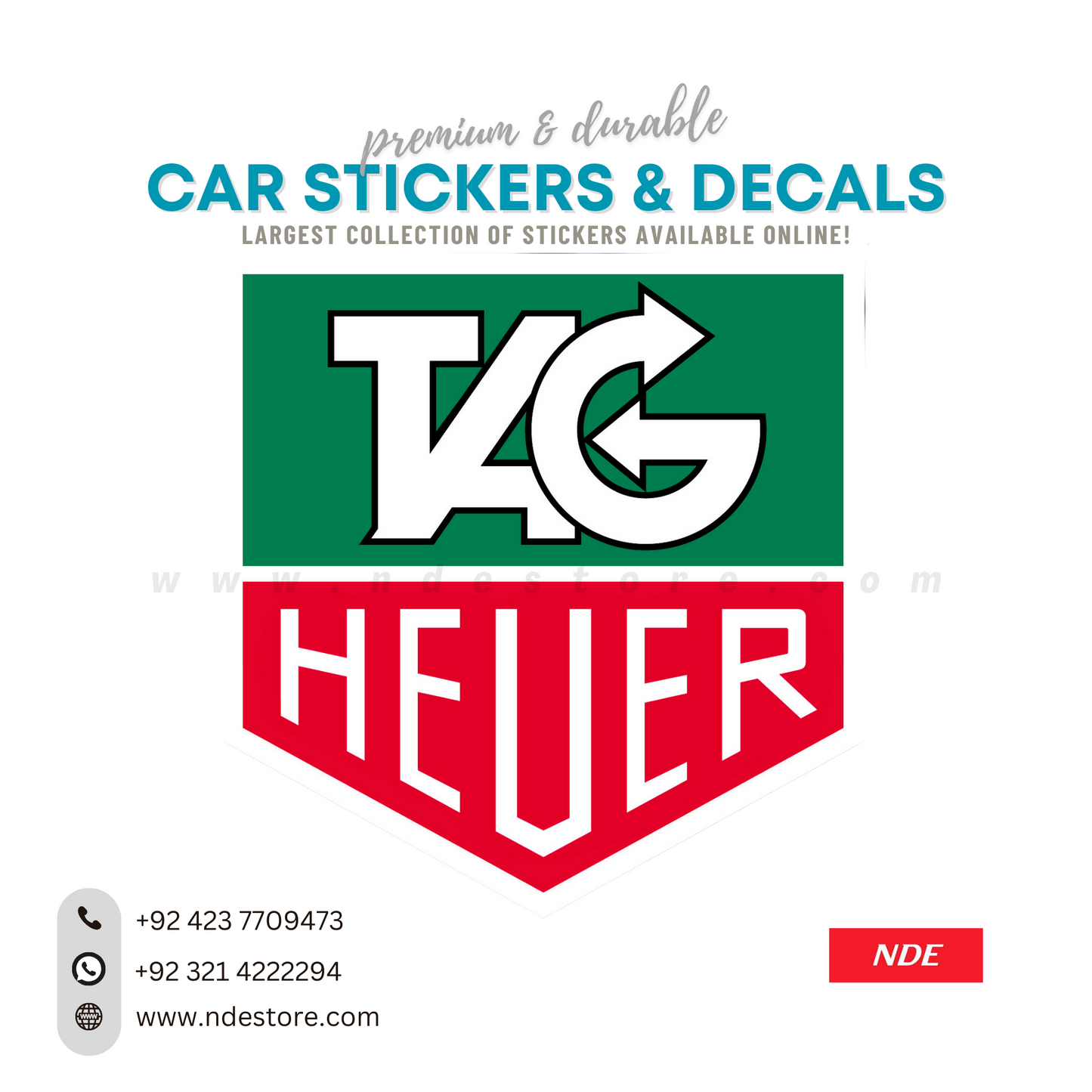 STICKER, TAG HEUER