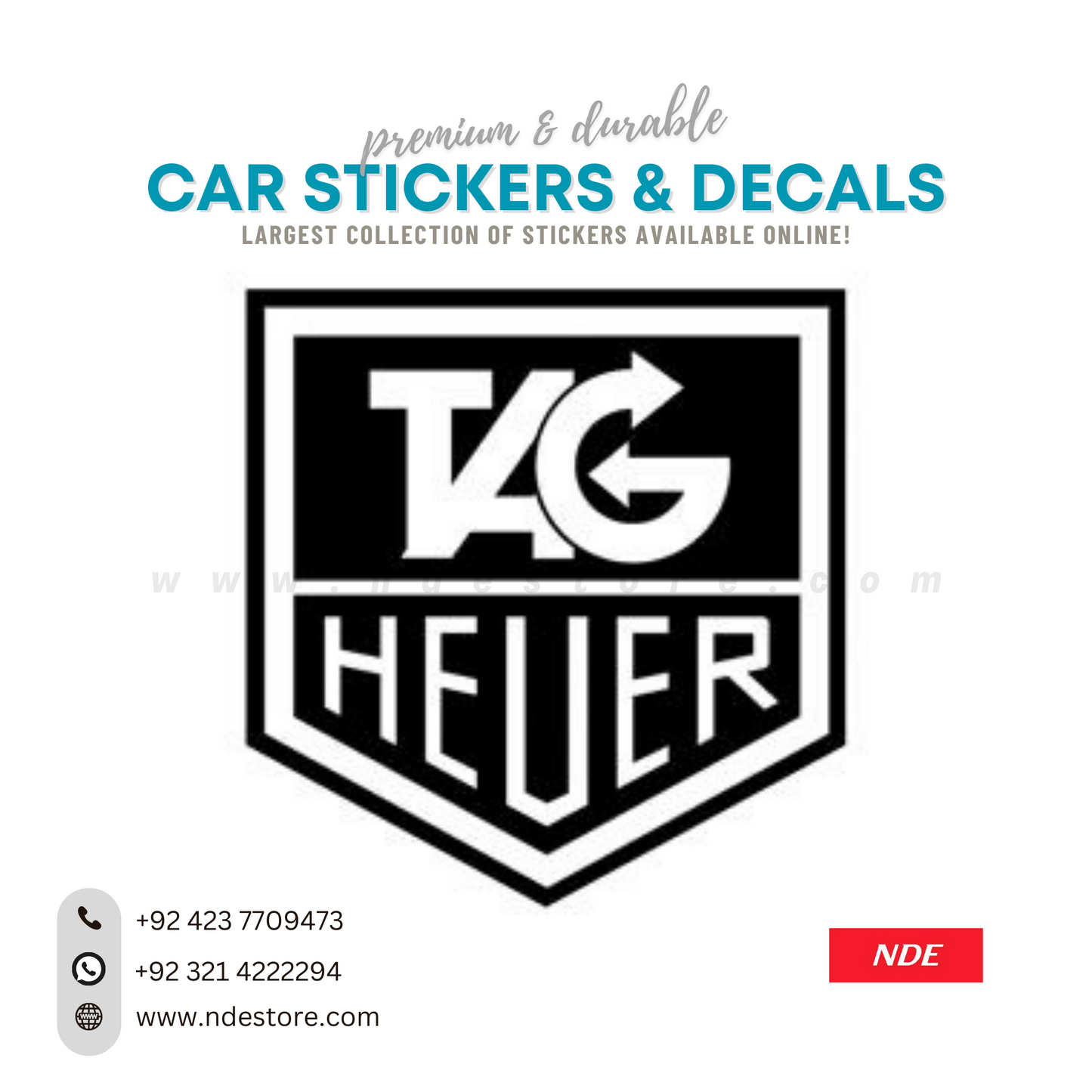 STICKER, TAG HEUER