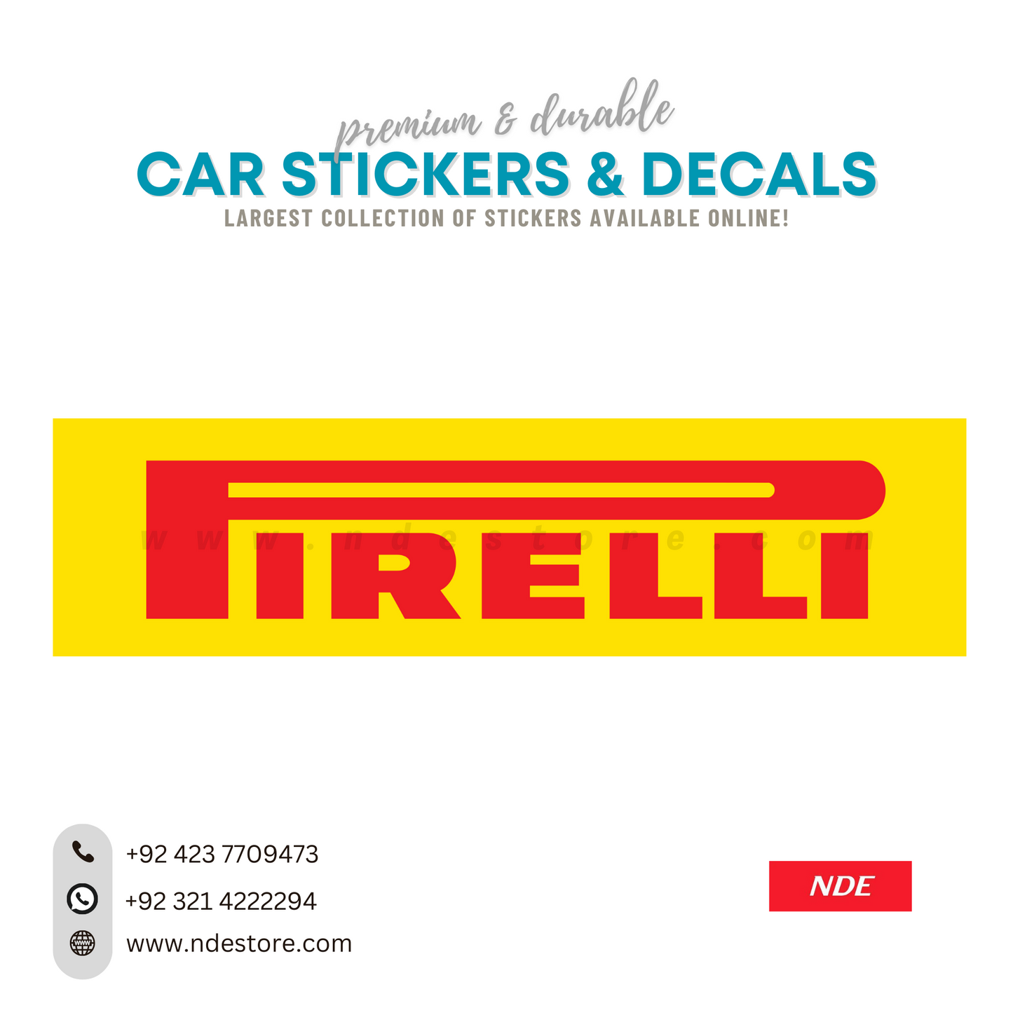 STICKER PIRELLI - ndestore.com