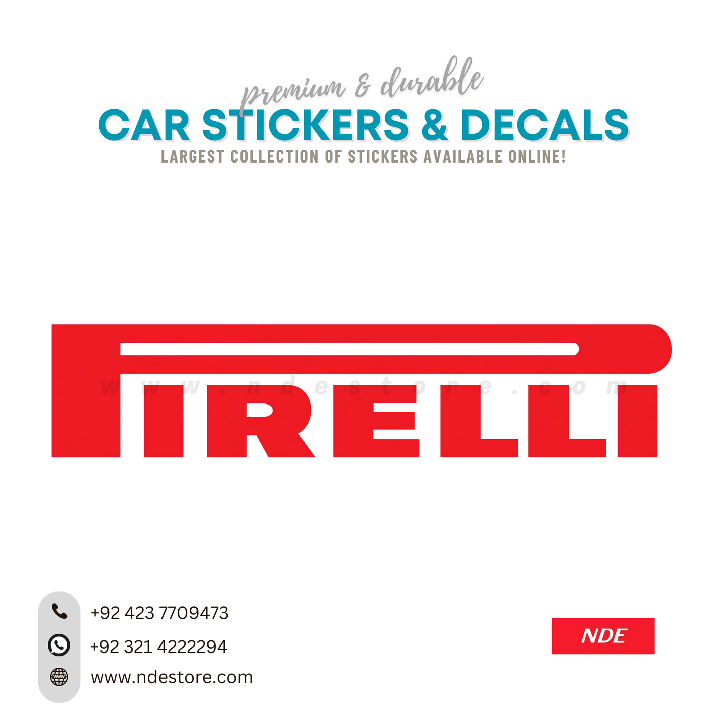 STICKER PIRELLI - ndestore.com