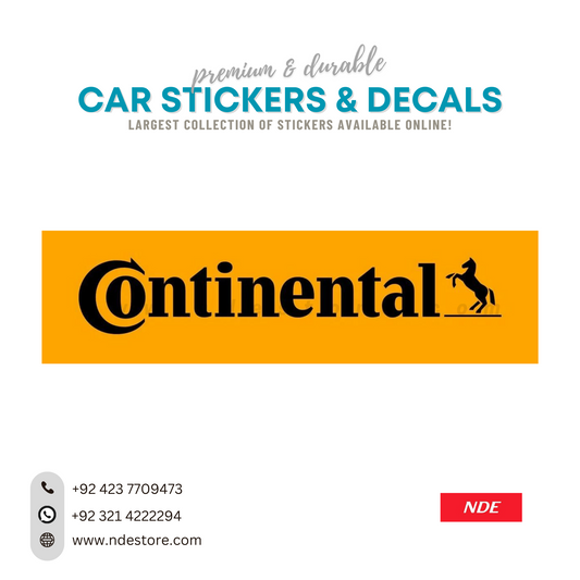 STICKER, CONTINENTAL