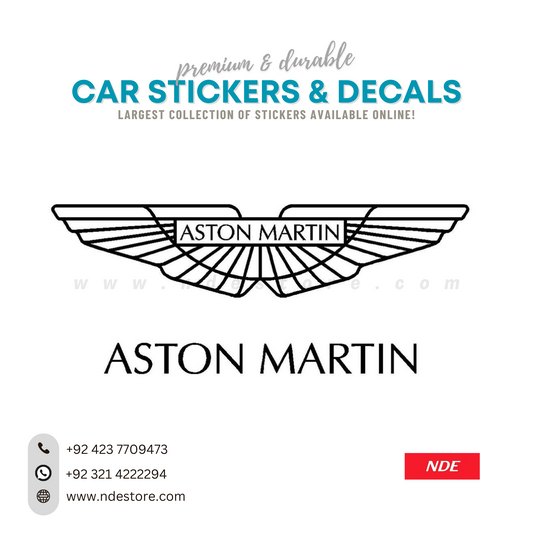 STICKER, ASTON MARTIN