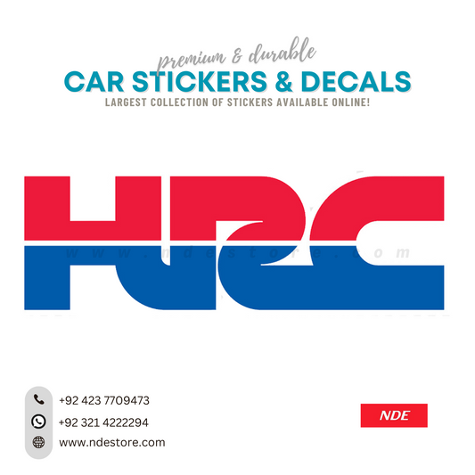 STICKER, HRC - HONDA RACING