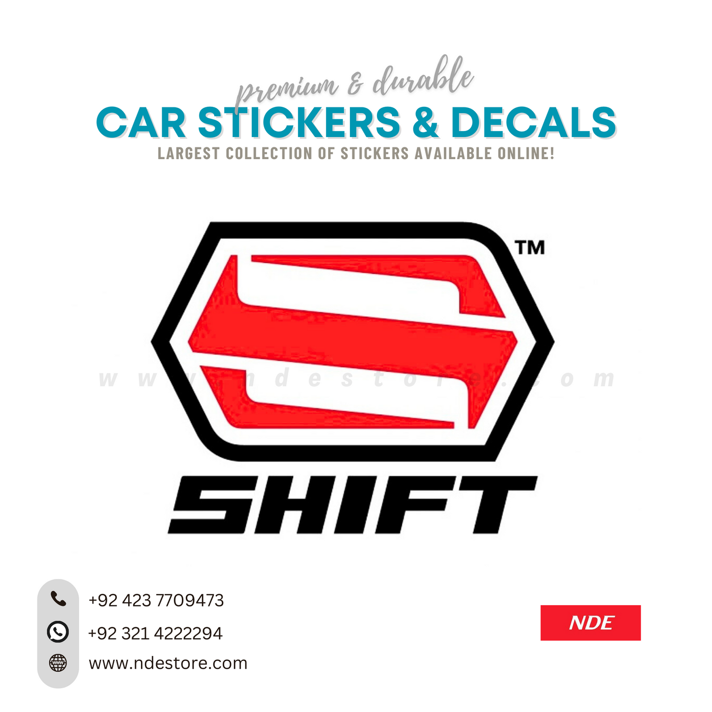 STICKER SHIFT - ndestore.com