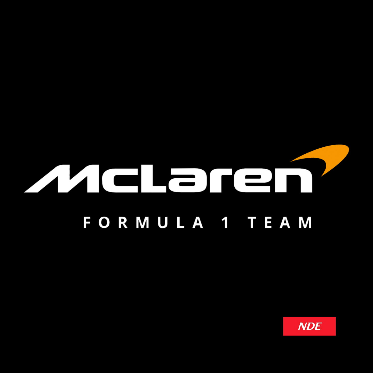 STICKER, MCLAREN FORMULA 1 TEAM (BLACK)