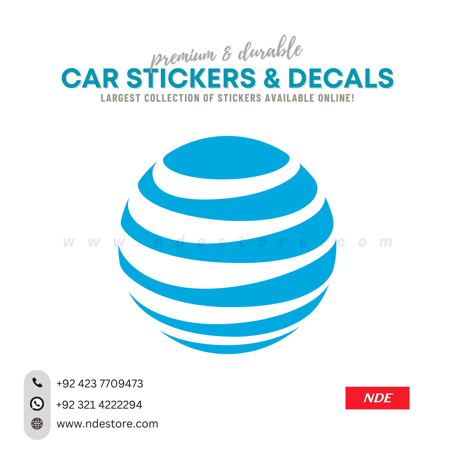 STICKER, AT&T - ndestore.com