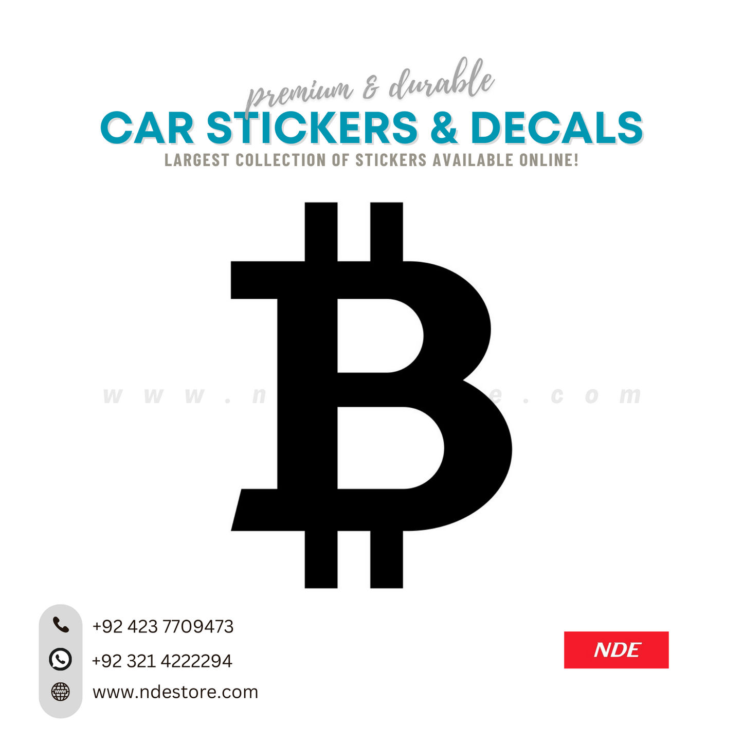 STICKER, BITCOIN