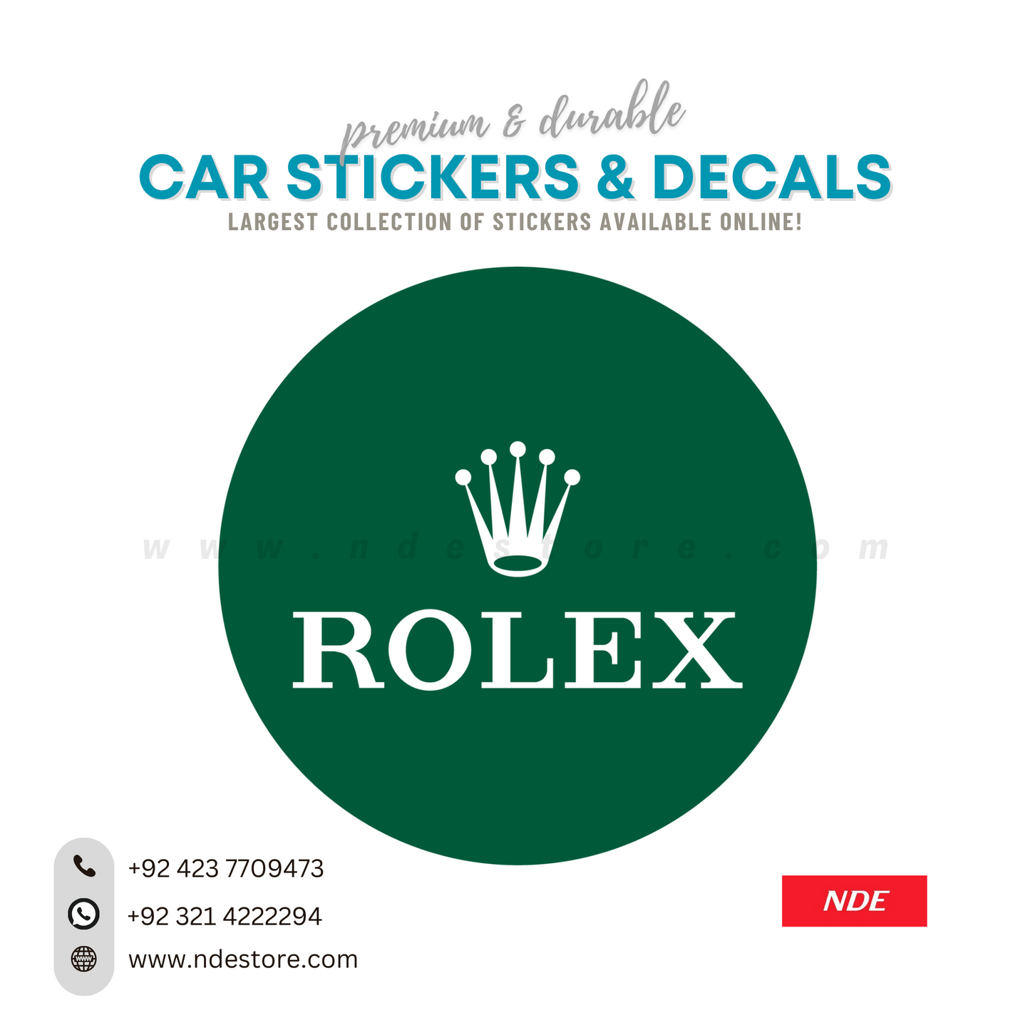 STICKER, ROLEX